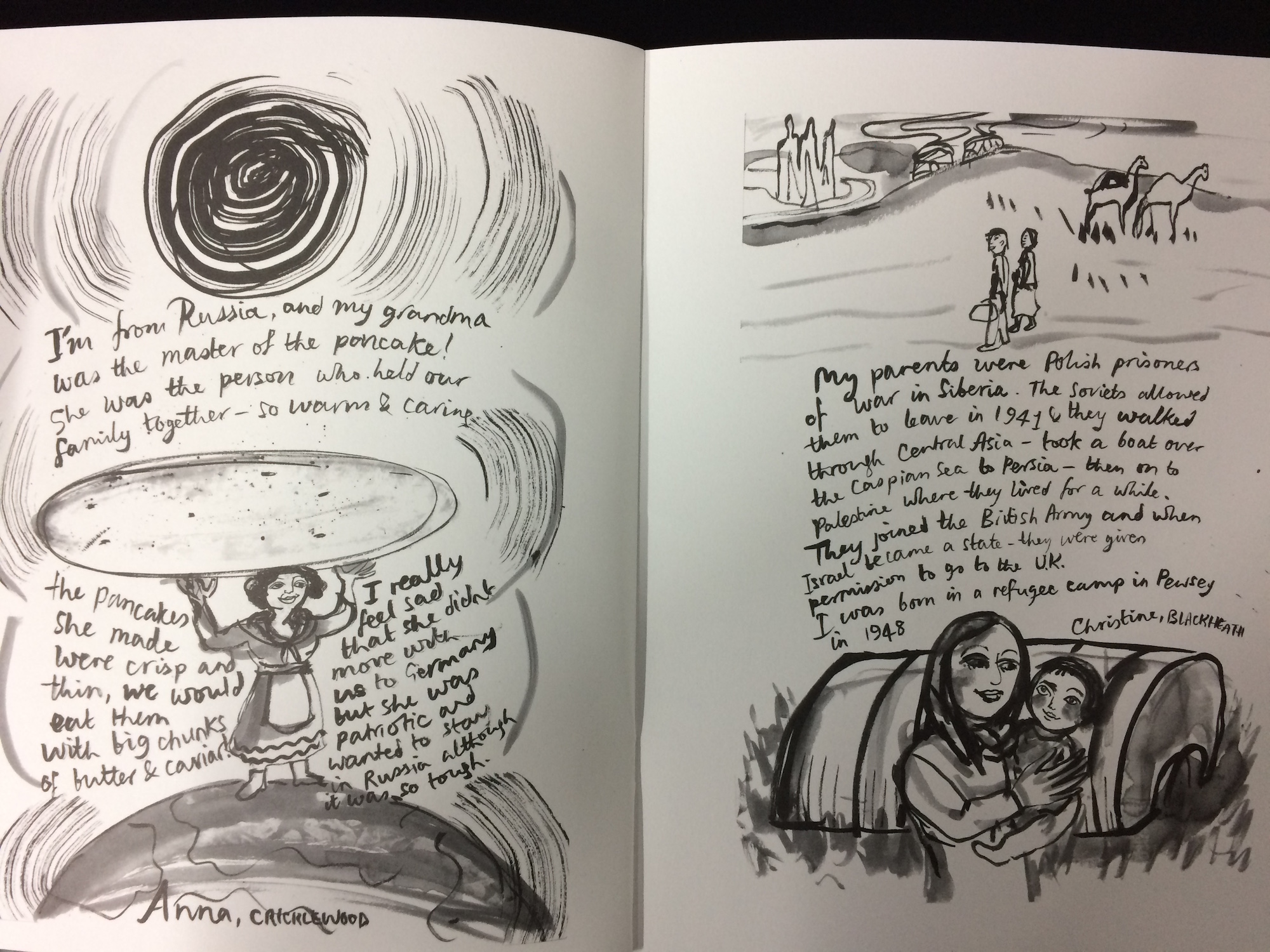 Voyage book of migration stories